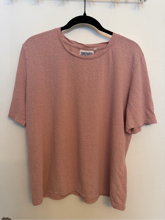 Jungmaven Tops - Jungmaven Dusty Rose Short Sleeve Crewneck Tee